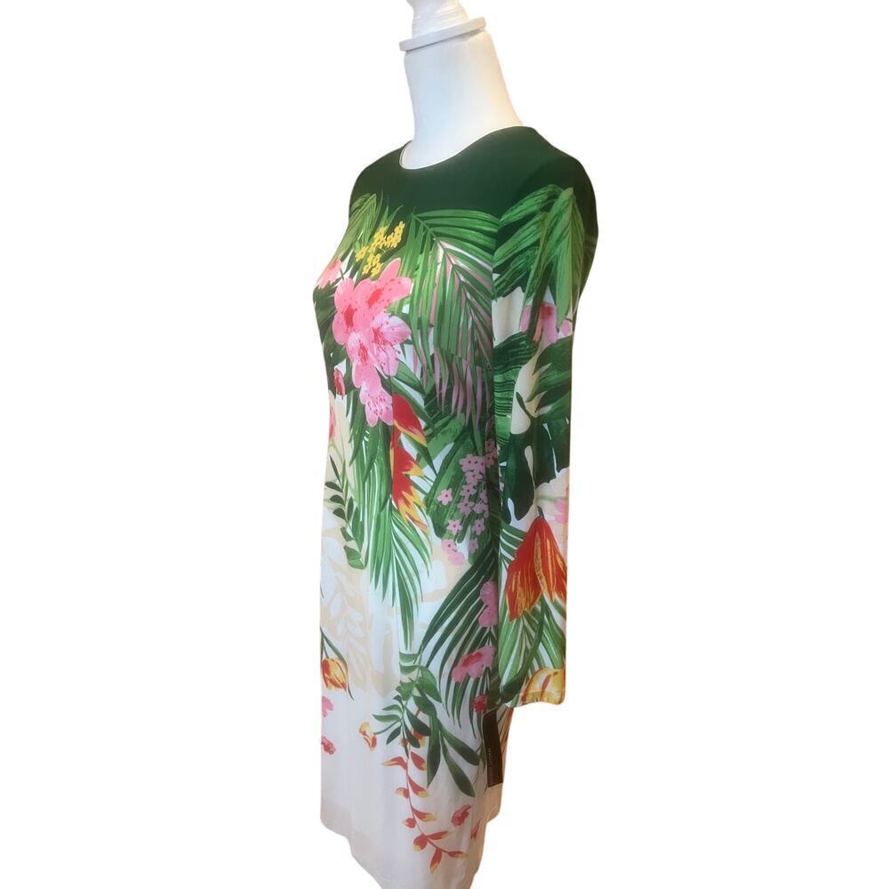 MAGGY LONDON NWT lined hawiaan floral pencil dress womens size 4 - Picture 5 of 11